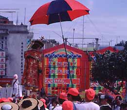 Bun Festival parade